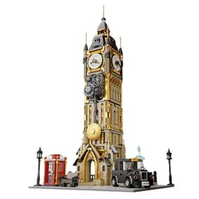 Конструктор Pantasy Original - Steampunk Парк Часовая башня в стиле стимпанк (85008)