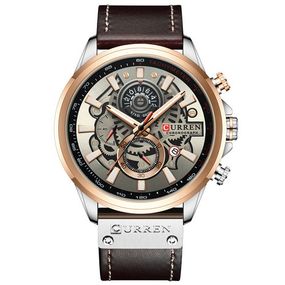 Чоловічий годинник Curren 8380 Black-Brown