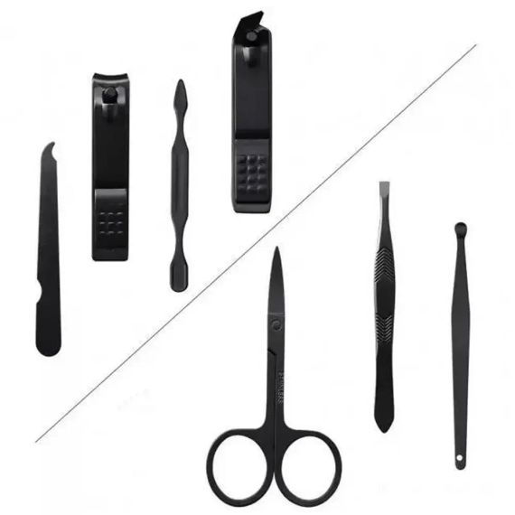 Манікюрний набір 18 предметів у футлярі професійні інструменти для манікюру та педикюру | Зображення 1