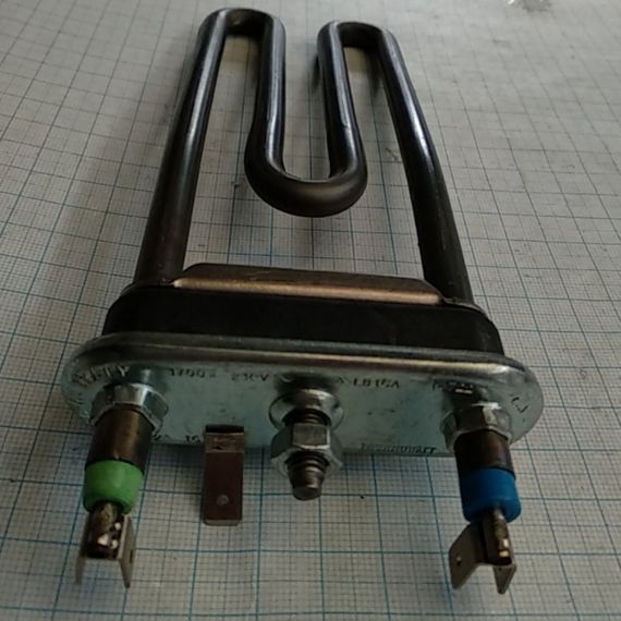 Тэн 1700w,L-170 для стиральной машины Ariston, Indesit без отверстия и без борта Thermowatt(Италия) | Зображення 3