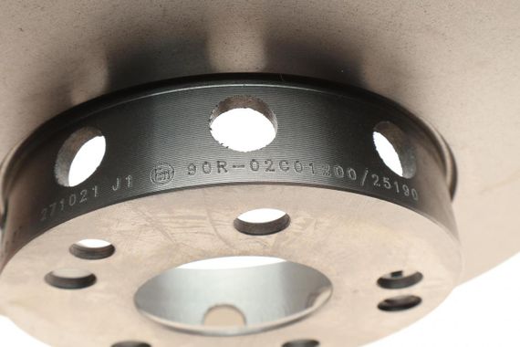 Диск тормозной передний Mercedes Benz 190 W201 82-93 262x11  полный  23-0103 | Зображення 3