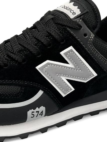 Кросівки чоловічі N3ew B3alan3ce 574 TP2 Black White Reflective , В'єтнам 42 26.5 | Зображення 8