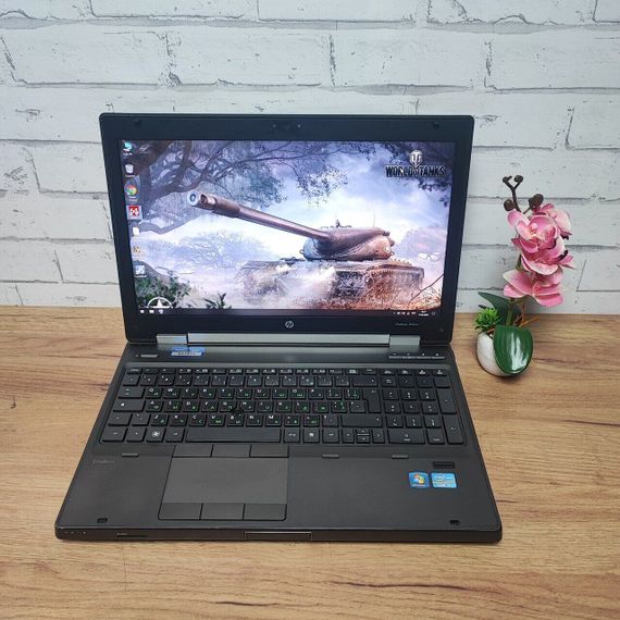 Ноутбук Б-класс HP EliteBook 8560w / 15.6" (1600x900) TN / Intel Core i5-2520M (2 (4) ядра по 2.5 - 3.2 GHz) / 8 GB DDR3 / 256 GB SSD / nVidia Quadro 2000M, 2 GB GDDR3, 128-bit / WebCam / DVD-ROM б/у | Зображення 1
