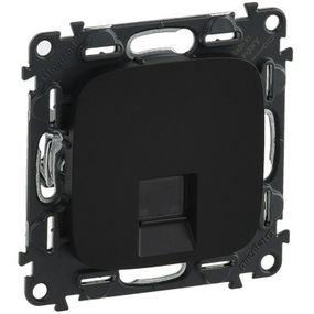 Компьютерная розетка Legrand Furniture RJ45 Кат.5е UTP Антрацит (753950)