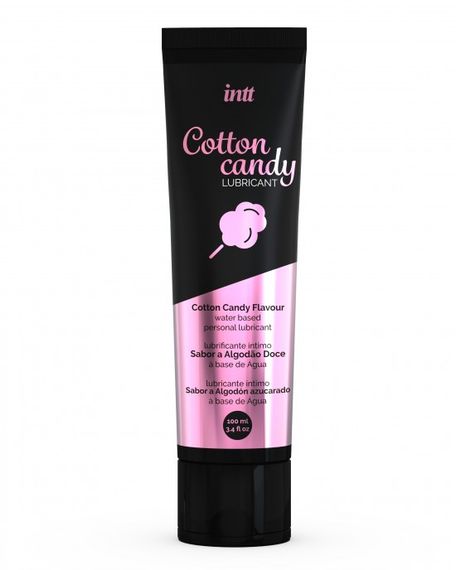 Лубрикант Intt Cotton Candy Lubricant 100 мл увлажняющий гель sexstyle