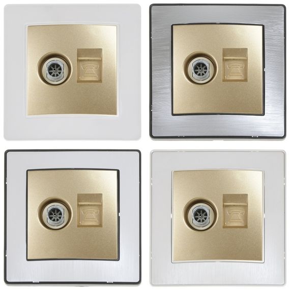 Розетка RB-1TV+1TF | Зображення 5