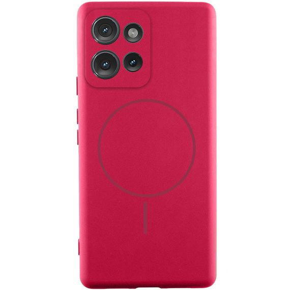 Чохол Silicone Cover Lakshmi Full Camera (AA) with MagFit для Motorola Moto G75 5G