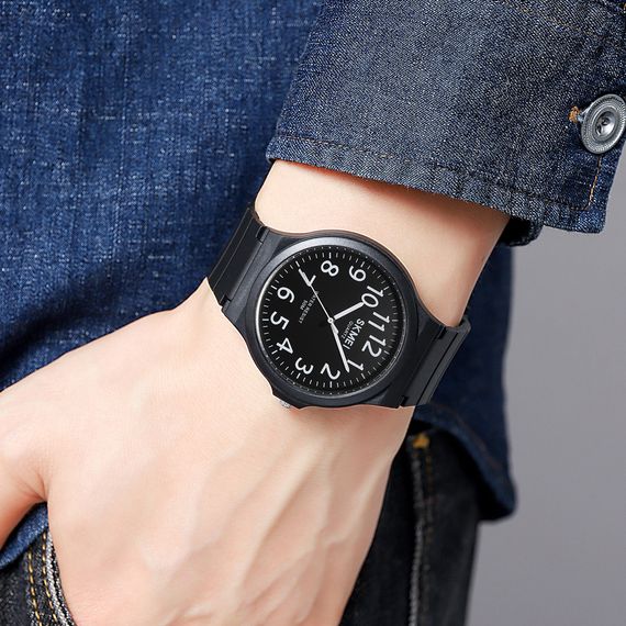 Чоловічий годинник Skmei 2108BKBK-AC Black Black-AC | Зображення 3