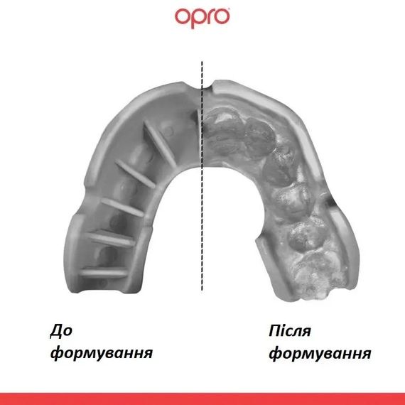 Капа OPRO Bronze доросла (вік 11+) Red (art.102500002) | Зображення 6