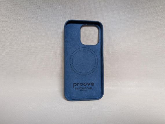 Чохол для iPhone 14 Pro / Айфон 14 Про Proove Soft Touch MagSafe, TPU, матовий, синій | Зображення 1