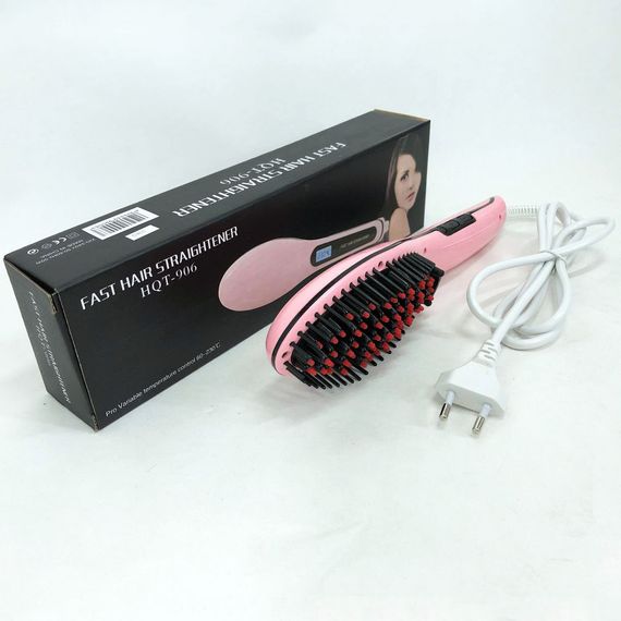 Утюжок для выравнивания Fast Hair Straightener / Маленькая плойка / Гофре плойка утюжок NR-520 для волос | Зображення 3