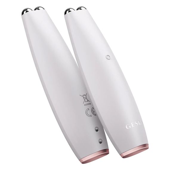 Микротоковая ручка для подтяжки кожи лица GESKE MicroCurrent Face-Lift Pen 6в1 white, Бежевый | Зображення 5