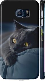 Чохол на Samsung Galaxy S6 Edge G925F Димчастий кіт "825m-83-2448"