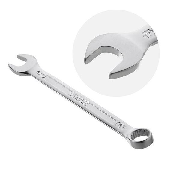 Набір ключів комбінованих 6 од., STORM, 8-17 мм, Cr-V INTERTOOL XT-1001 | Зображення 3