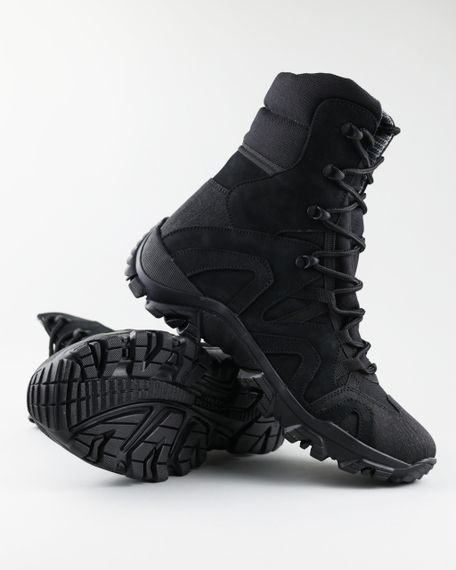 Берцы Ultimatum Tracking Force B-107 Gore-tex Черные,тактические армейские ботинки с мембраной гортекс