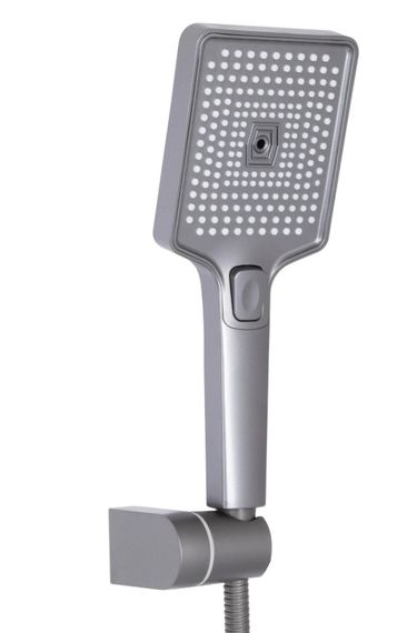 Змішувач для ванни Qtap Presto з душовим гарнітуром Graphite QTPRE2601GRP45583 | Зображення 3