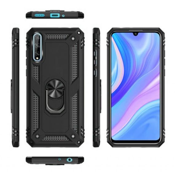 Чохол до мобільного телефона BeCover Military Huawei P Smart S / Y8p Black (705560) | Зображення 1