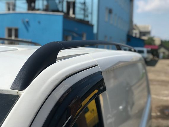 Рейлінги чорні Оригінальний дизайн Довга база (EXTRALONG) для Mercedes Vito / V W447 2014-2024 рр | Зображення 4