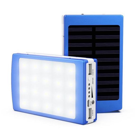 Повербанк Solar Power Bank 30000 mAh c зарядкой от солнца | Зображення 2