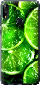 Чохол на Asus Zenfone Max Pro M2 ZB631KL Зелені часточки лимона "852u-1641-2448"