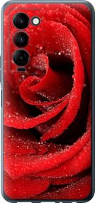 Чехол на Tecno Camon 18 Premier Красная роза "529u-2652-17620"
