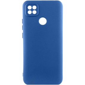 Чохол TPU GETMAN Liquid Silk Full Camera для Xiaomi Redmi 9C Синій / Navy Blue