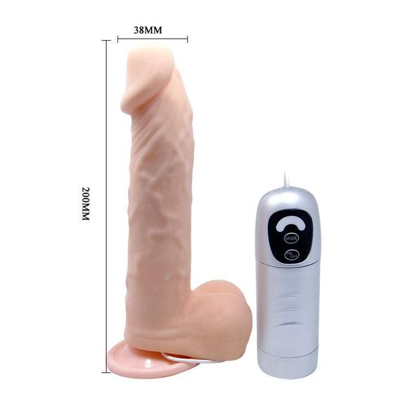 Вібратор - Cesar Treasure Thrusting Vibrator Flesh Sex Aura | Зображення 1
