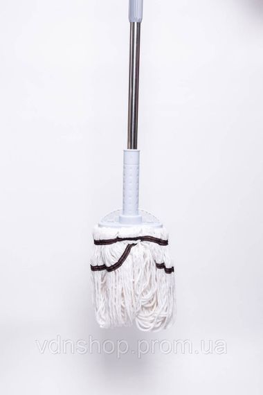 Швабра с классической круглой насадкой для влажной уборки пола, подходит для плитки, ламината, линолеума HP-35015-15 | Зображення 2