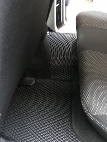 Коврики EVA (черные) для Mitsubishi L200 2006-2015 гг | Зображення 5
