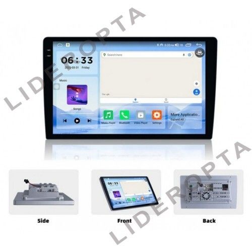 Універсальна магнітола з 9'' QLED екраном, підтримка CarPlay, XPRO K7862S (43336-K7862S- 9''_8286) | Зображення 4