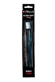 Зубна щітка Tello 6240 Ultra Soft Black, d 0.10 mm, синя