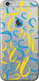 Чехол на iPhone 6s Сердца UA "5292u-90-17620"