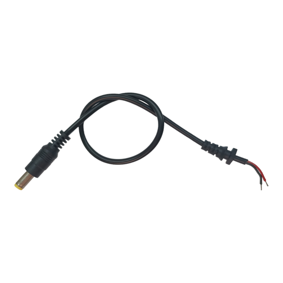 Разъем питания "папа" 5.5*2.5мм с кабелем 25см для ИБП (UPS)