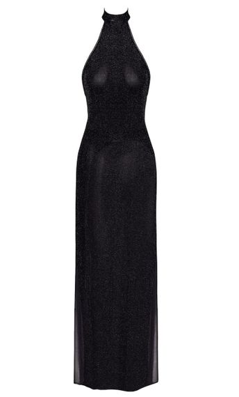 Сукня Noir Handmade F372 Onyx Twin-slit Long dress XS Sex Aura | Зображення 5