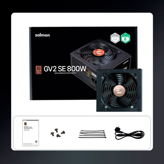 Блок живлення Zalman 800W (ZM800-GV2SE) | Зображення 4