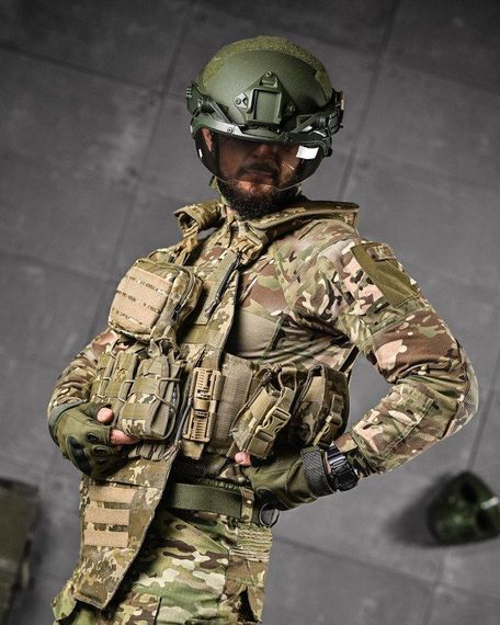 Плитоноска 4 швидких скидання з напашником Cordura піксель ДЛ63965 | Зображення 2
