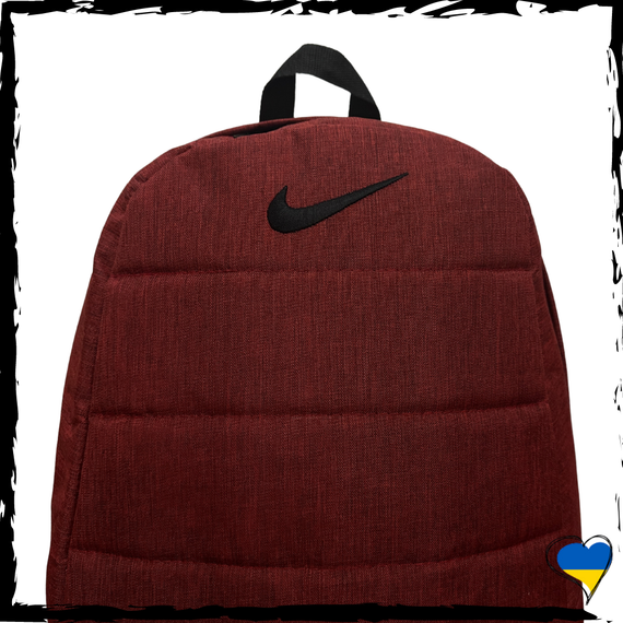 Рюкзак Nike Air бордовий. Рюкзак Найк аір. Рюкзак вмісткий, молодіжний. Рюкзак якісний, рюкзак найк | Зображення 1