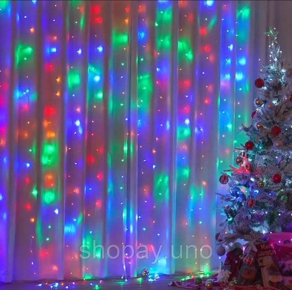 Гірлянда світлодіодна Штора 160 LED 2х2м | Зображення 2