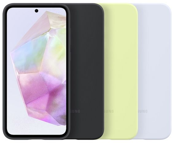 Чохол Samsung A35 Silicone Case EF-PA356TBEGWW Black | Зображення 5