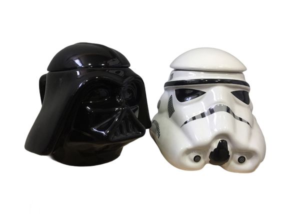 Подарочный Набор Кружка 3D Крышкой Star Wars Дарт Вейдер и Штурмовик 3D | Зображення 4