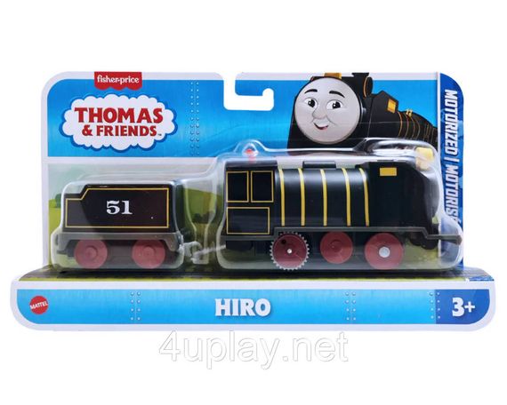 Томас и Друзья Моторизованный паровозик Хиро. Fisher-Price Thomas & Friends Motorized Toy Train Hiro
