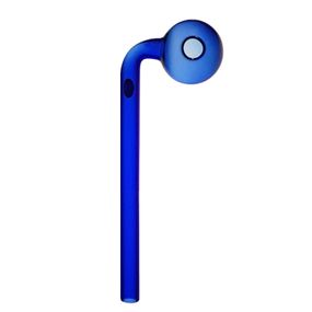 Кальян Трубка Боковая Для Масел "Oil Pipe Bend Blue"