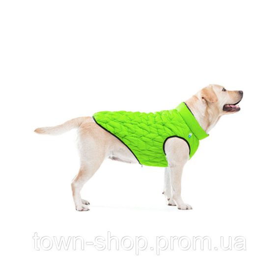 Курточка двусторонняя AiryVest UNI, размер L55, салатово-черная | Зображення 2