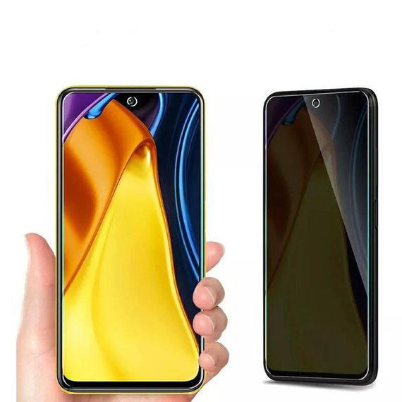 Захисне скло Privacy Glass антишпигун для Xiaomi Redmi Note 11 4G / 11s / Note 12s | Зображення 2