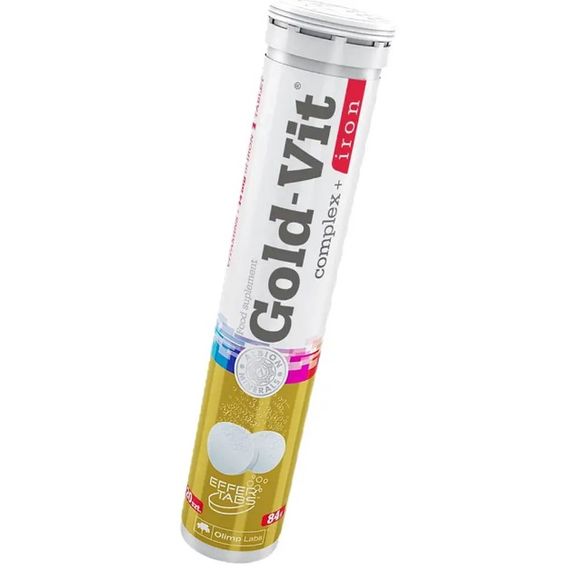 Мультивитамины для спорта Olimp Nutrition Gold Vit complex+Zelezo 20 Tabs Orange