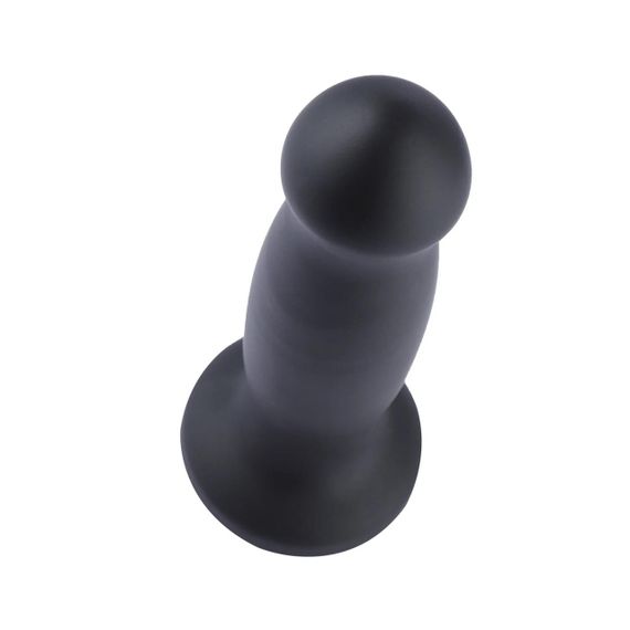 Силіконовий фалоімітатор для секс-машин Hismith 7.2" Black Silicone Anal Dildo, система KlicLok Sex Aura | Зображення 2