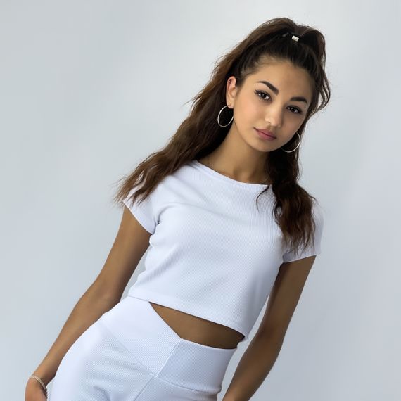 Топ Baysho базовый, Белый , XL | Зображення 1