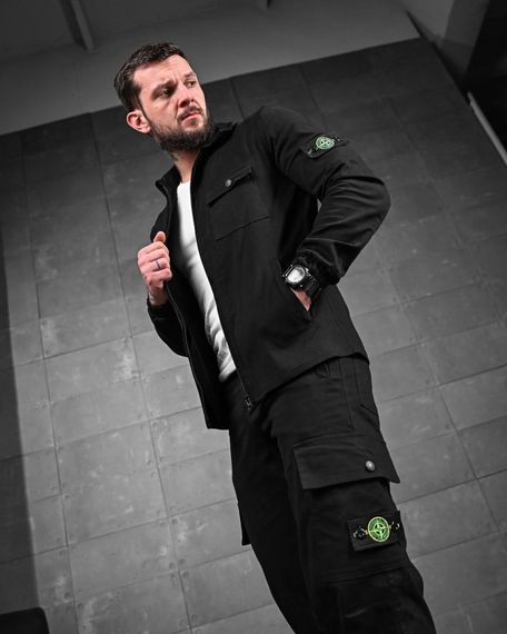 Костюм Stone Island чорний | Зображення 2