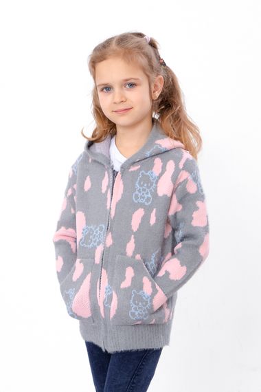 Кофта для дівчинки Носи своє 140 Сірий (p-16516-191001)