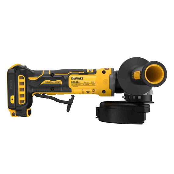 Шлифмашина угловая - болгарка аккумуляторная бесщёточная DeWALT DCG404N | Зображення 2